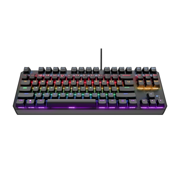 Teclado Gaming Trust GXT 834 Callaz RGB Negro (24407)