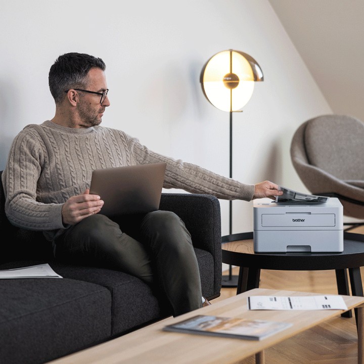 BROTHER Láser A4 B/N WiFi Ethernet Blanca (HL-L2865DW)