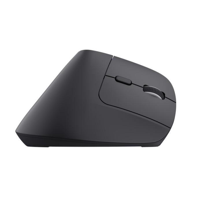 Ratón Vertical Trust Bayo+ Óptico RF BT Negro (25146)