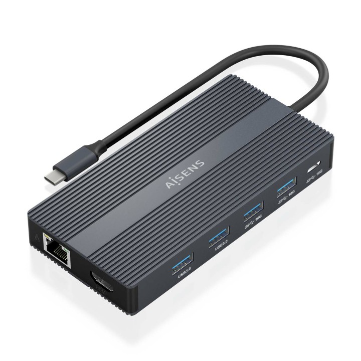 Dock Station AISENS HDMI/Usb/RJ45/DP (ASUC-12P017-GR)
