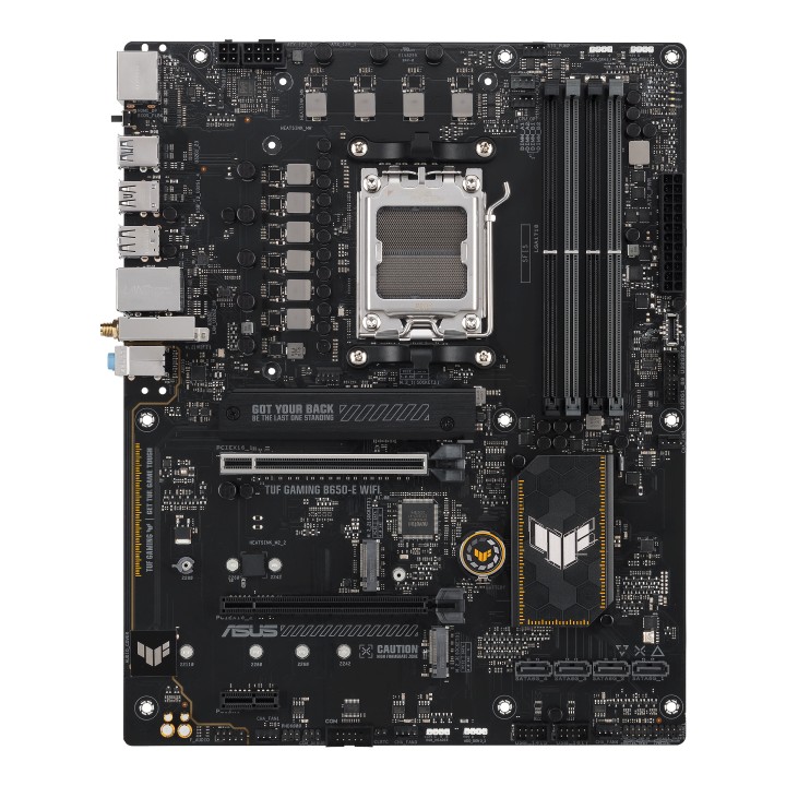 ASUS TUF GAMING B650-E WIFI:(AM5) 4DDR5 USB DP HDMI ATX