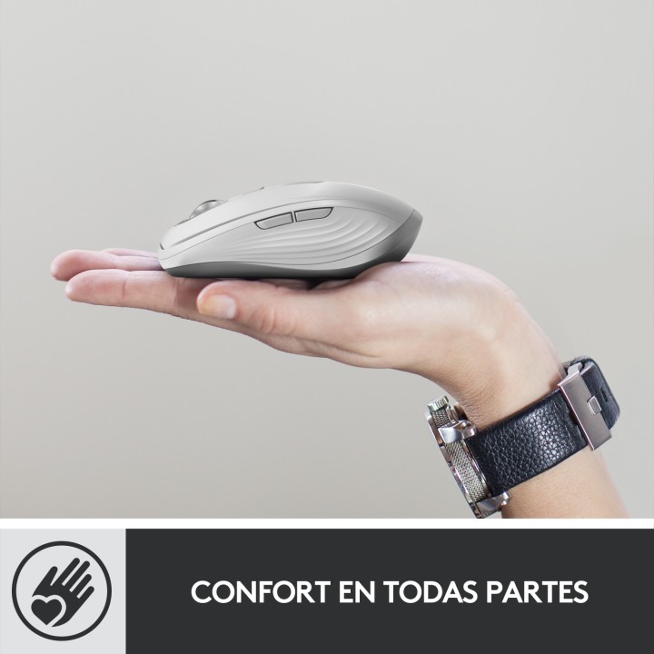 Ratón LOGITECH Anywhere 3 Láser RF BT Rosa (910-005990)
