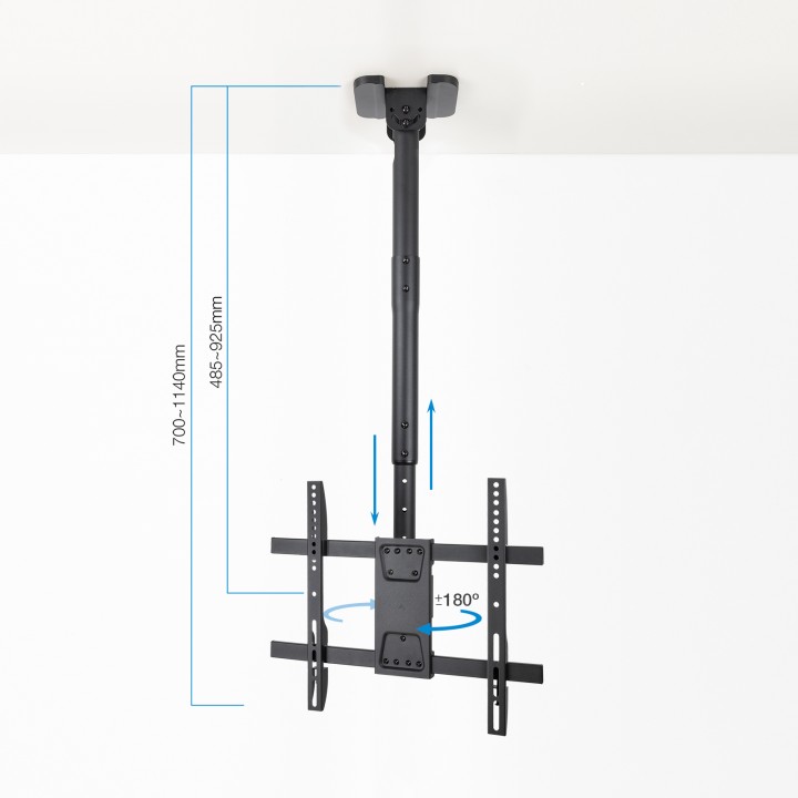 Soporte Techo TOOQ 32-75" Gira/Inclina (LPCE1175TSLI-B)