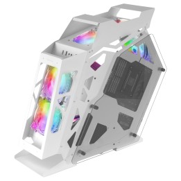 Caja Compacta Mars Gaming ARGB ATX mATX Blanca (MC61W)