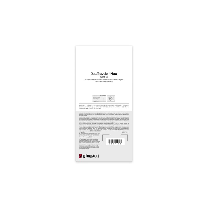 Pendrive Kingston Traveler Max 256Gb USB (DTMAXA/256GB)