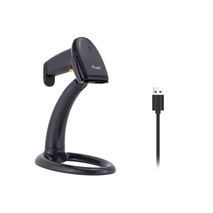 Lector EQUIP Código de Barras 1D USB Negro (351020)