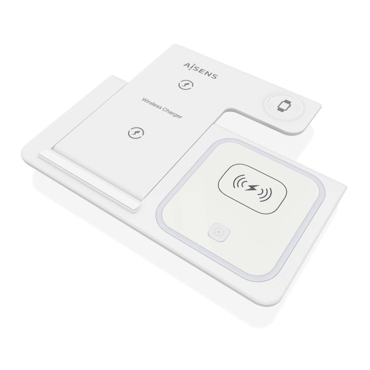 Base AISENS carga Inalámbrica 15W (ASCH-15W3WC044-W)