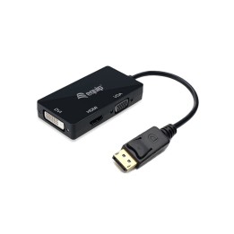 Cable EQUIP DP/M a VGA/HDMI/DVI/H 24cm Negro (EQ133441)