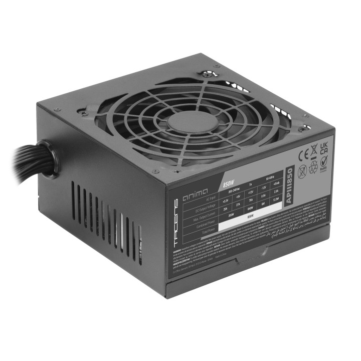 Fuente Tacens Anima ATX ECO 850W 85% Negra (APIII850)