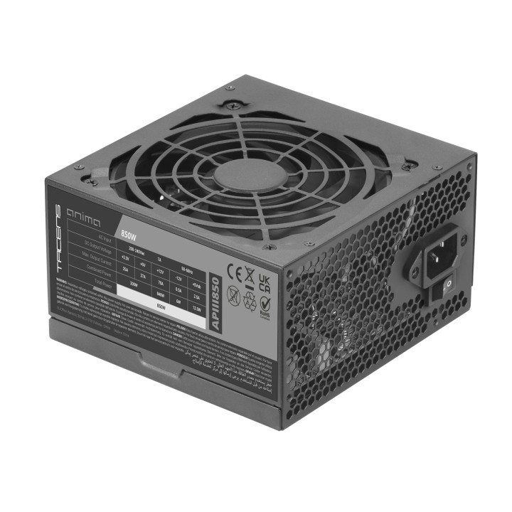 Fuente Tacens Anima ATX ECO 850W 85% Negra (APIII850)