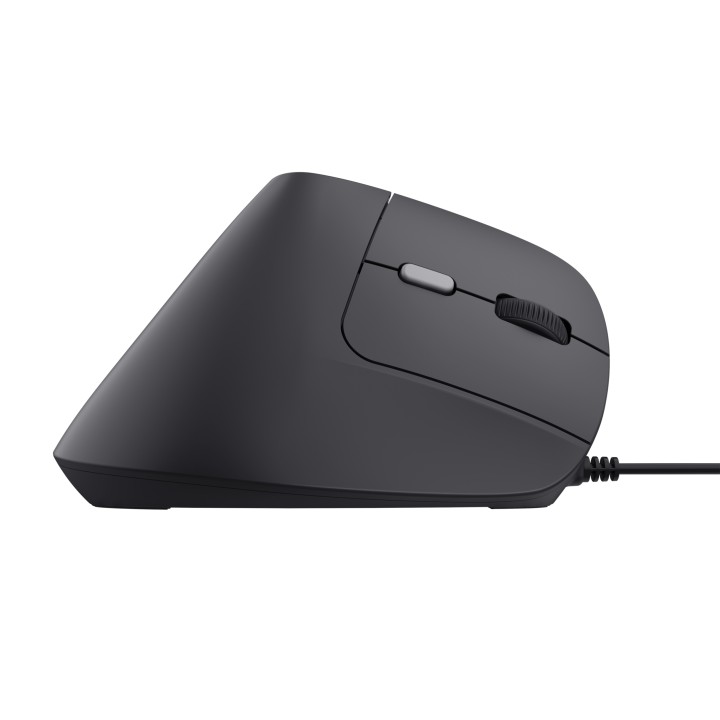 Ratón Vertical Trust Bayo II Óptico USB-A Negro (25144)