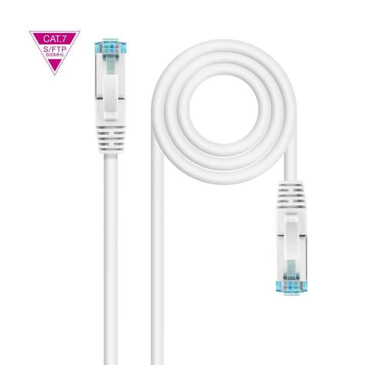 Latiguillo Nanocable Cat.7 SFTP 1m Blanco(10.20.1701-W)
