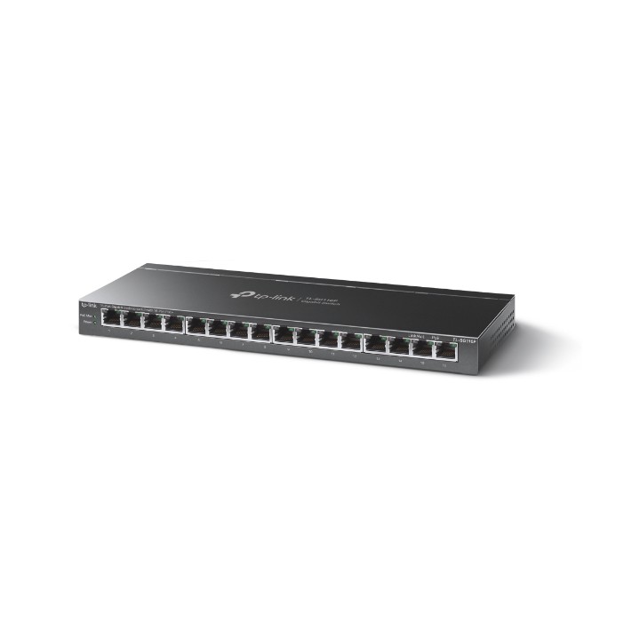 Switch TP-Link 16xRJ45 GbE PoE+ Negro (TL-SG116P)