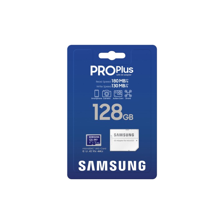 Samsung Micro SDXC 128Gb + Adaptador SD (MB-MD128SA/EU)