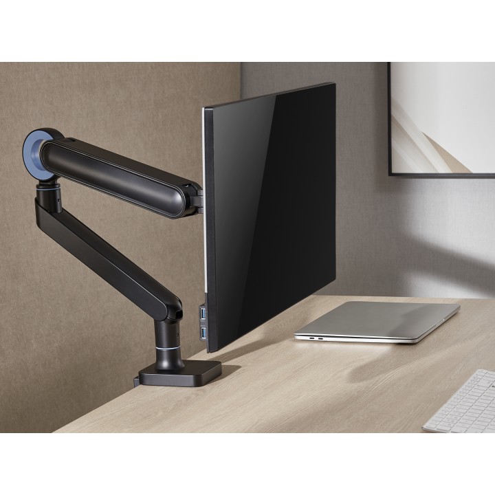Soporte Mesa EQUIP 17"-35" Máx. 10.5Kg Negro (EQ650184)