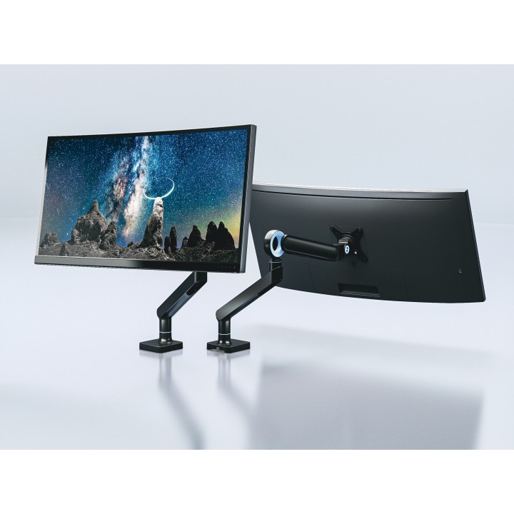 Soporte Mesa EQUIP 17"-35" Máx. 10.5Kg Negro (EQ650184)