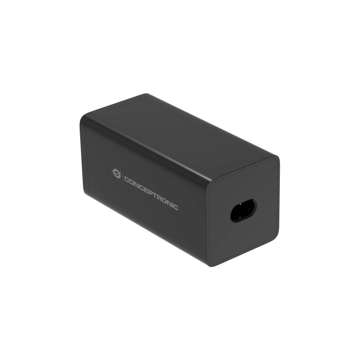 Cargador CONCEPTRONIC 200W USB-A/C Negro (OZUL06BE)