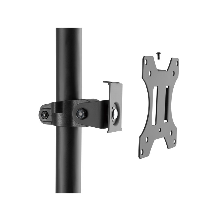 Soporte Suelo EQUIP 17"-32" 4 Ruedas Negro (EQ650171)