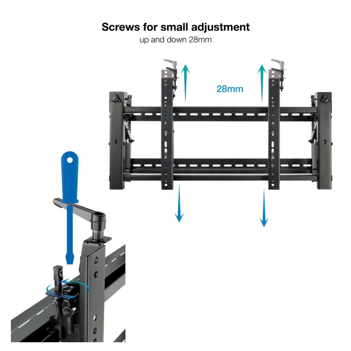 Soporte Video de Pared TOOQ Pantalla 45-70" (TQVW4570T)