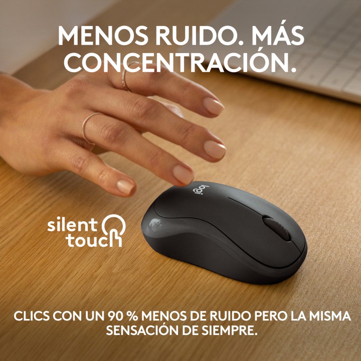 Ratón LOGITECH M240 Bluetooth Grafito (910-007119)