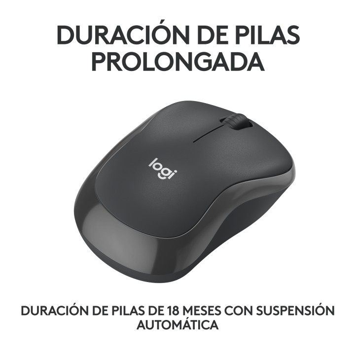 Ratón LOGITECH M240 Bluetooth Grafito (910-007119)
