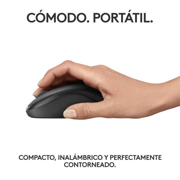 Ratón LOGITECH M240 Bluetooth Grafito (910-007119)