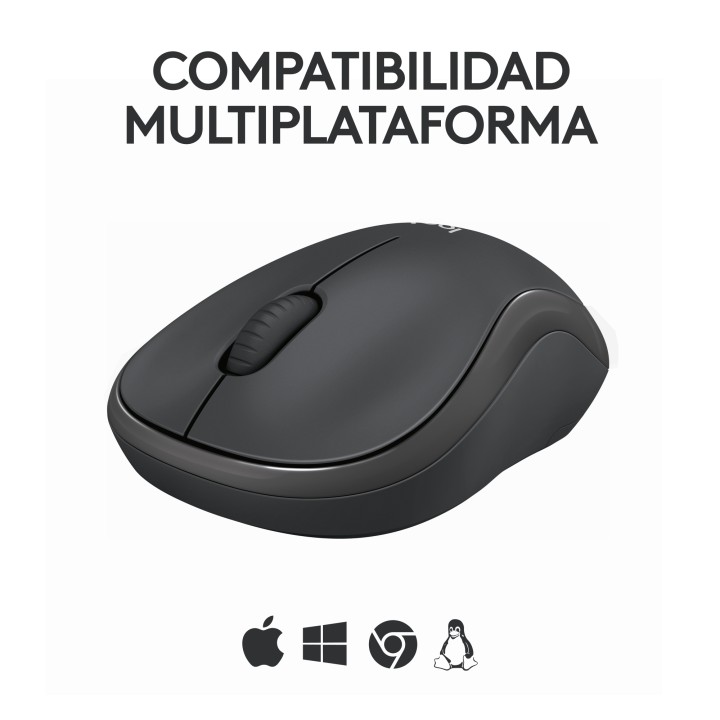 Ratón LOGITECH M240 Bluetooth Grafito (910-007119)