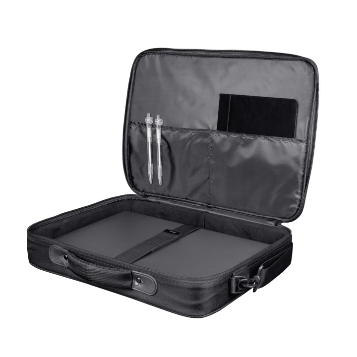 Maletín Trust Atlanta Polyester 15.6"-16" Gris (24189)
