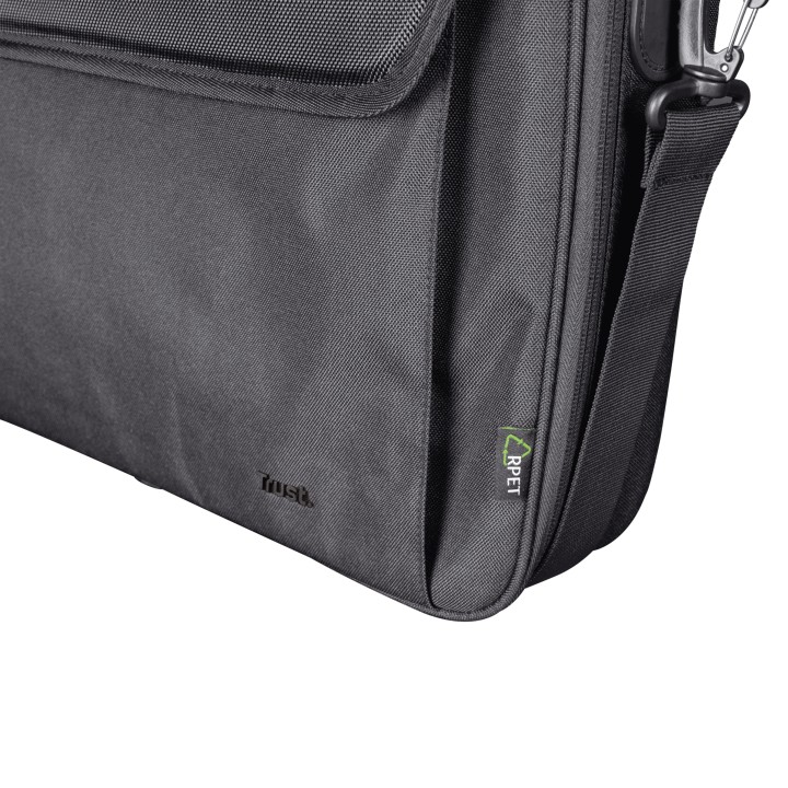 Maletín Trust Atlanta Polyester 15.6"-16" Gris (24189)