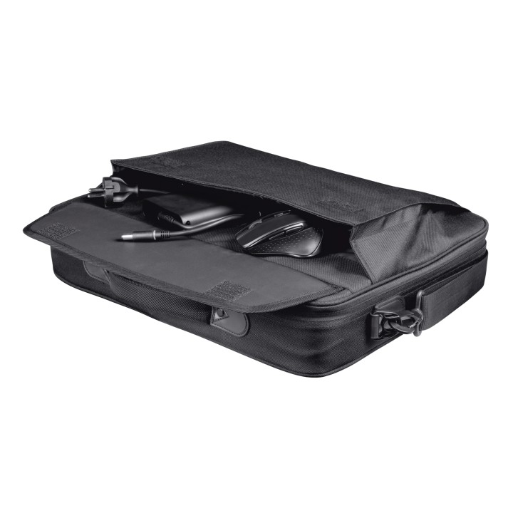 Maletín Trust Atlanta Polyester 15.6"-16" Gris (24189)