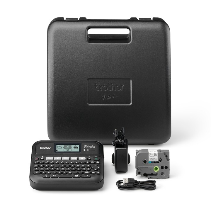 Rotuladora BROTHER LCD USB/BT Negra (PT-D460BTVP)