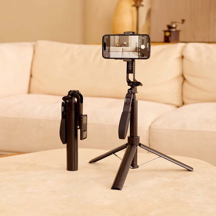 Palo Selfie AISENS con tripode Negro (SS01ST-299)