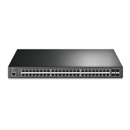 Switch TP-Link 48xRJ45 4xSFP PoE Rack Negro(TL-SG3452P)