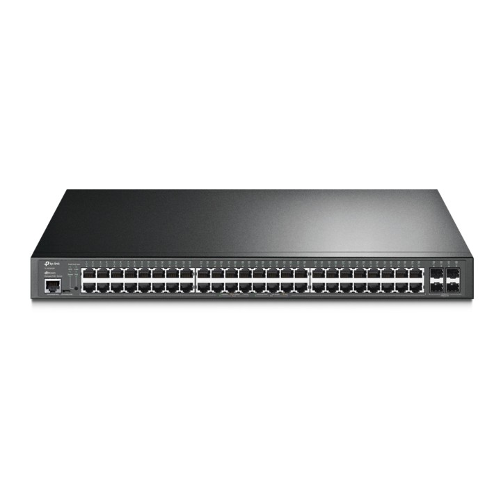 Switch TP-Link 48xRJ45 4xSFP PoE Rack Negro(TL-SG3452P)