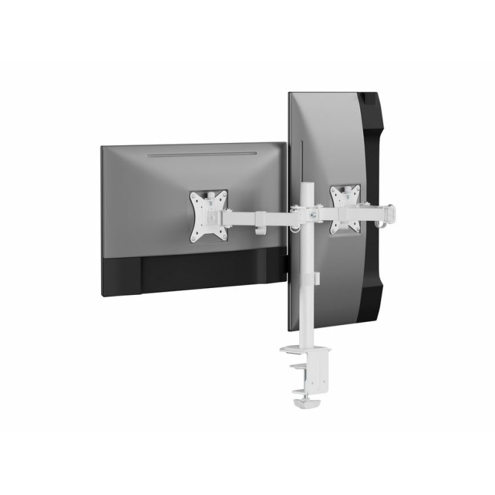 Soporte Mesa EQUIP 17-32" 2 Pantallas Blanco (EQ650167)