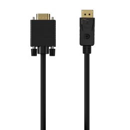 Cable AISENS DP/M a VGA/M 1m Negro (A125-0552)