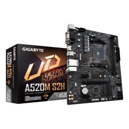 GIGABYTE A520M S2H: (AM4) 2DDR4 DVI HDMI mATX