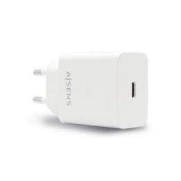 Cargador Pared AISENS 20W 1xUSB-C Blanco (ASCH-1PD20-W)