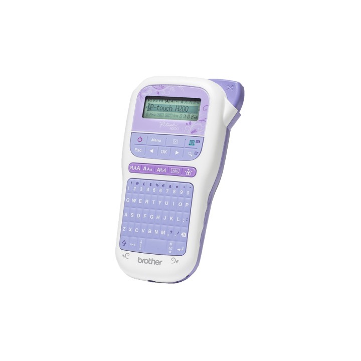 Rotuladora Electrónica BROTHER Azul/Blanca (PTH200TA1)