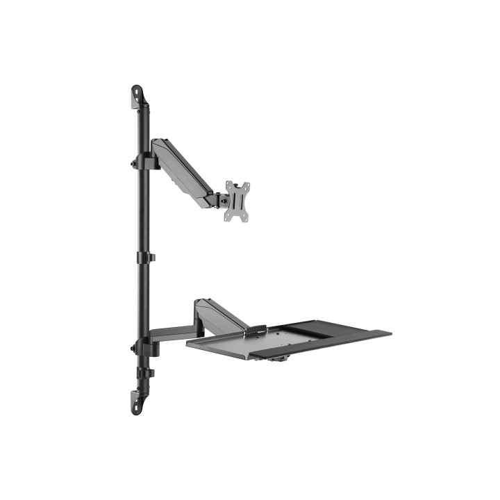 Soporte Pared EQUIP 17"-32" Bandeja Teclado (EQ650170)