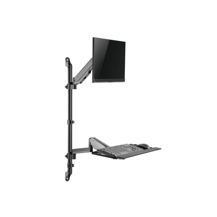 Soporte Pared EQUIP 17"-32" Bandeja Teclado (EQ650170)