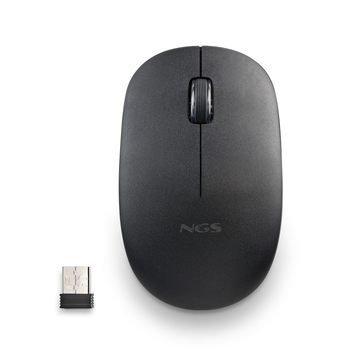 Ratón NGS FOG Pro Óptico RF 2.4GHz Negro (FOGPROBLACK)