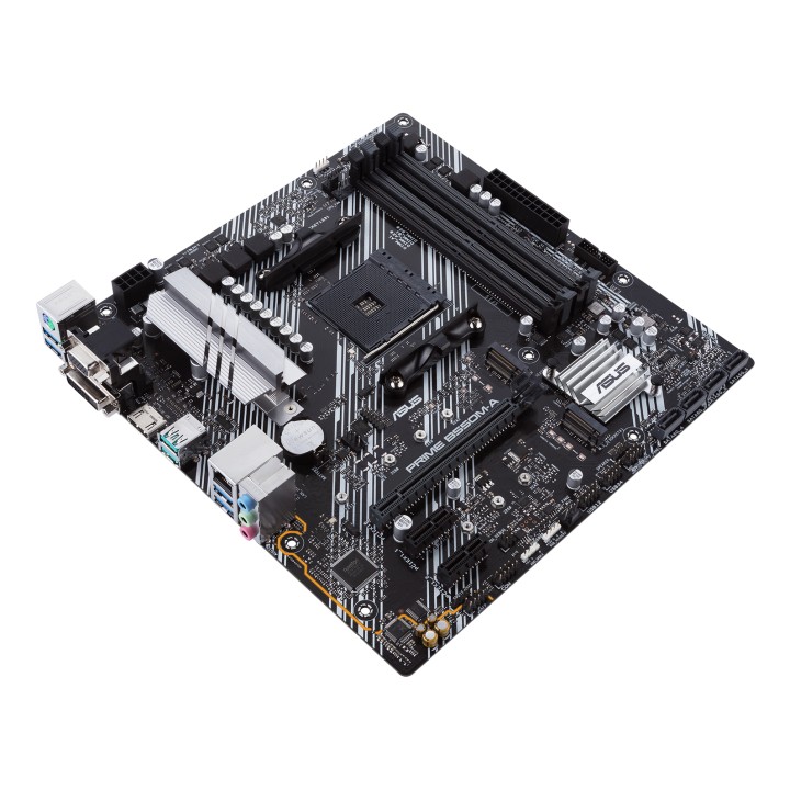 ASUS B550M-A/CSM:(AM4) 4DDR4 HDMI DVI-D VGA RJ45 mATX