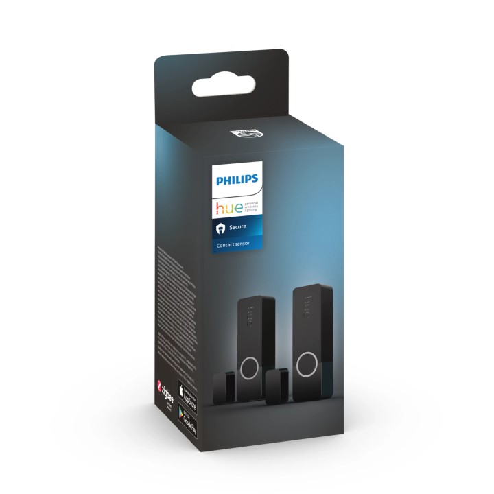 Sensor Philips Ventana/Puerta Negro(929003563804) Pack2
