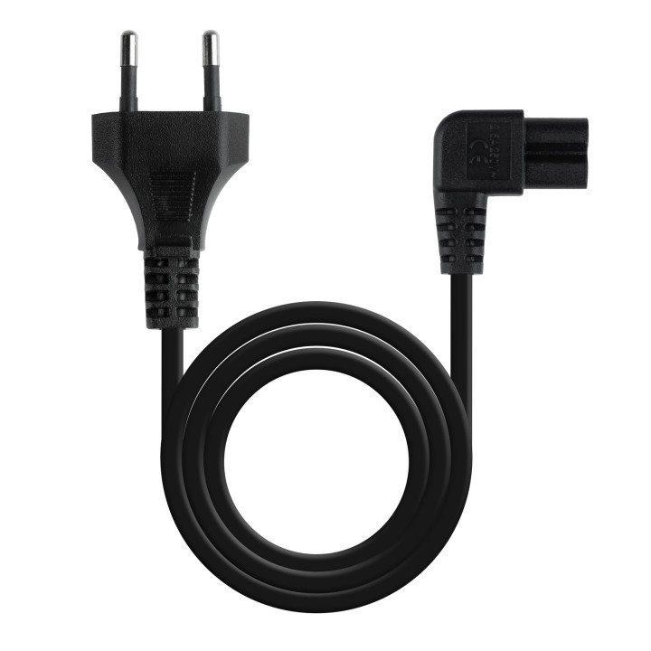 Nanocable CEE7/16/M a C7/H 3m Negro (10.22.0503)