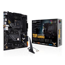 ASUS TUF GAMING B550-PLUS WIFI II: (AM4) 4DDR4 HDMI ATX
