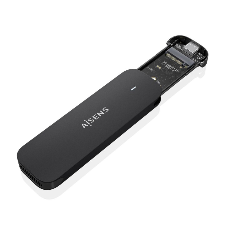 Caja SSD AISENS M.2 USB-C 3.1 Negro (ASM2-024B)