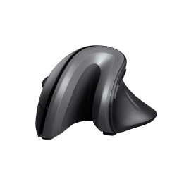 Ratón Vertical Trust Verro Ergonómico RF Negro (23507)