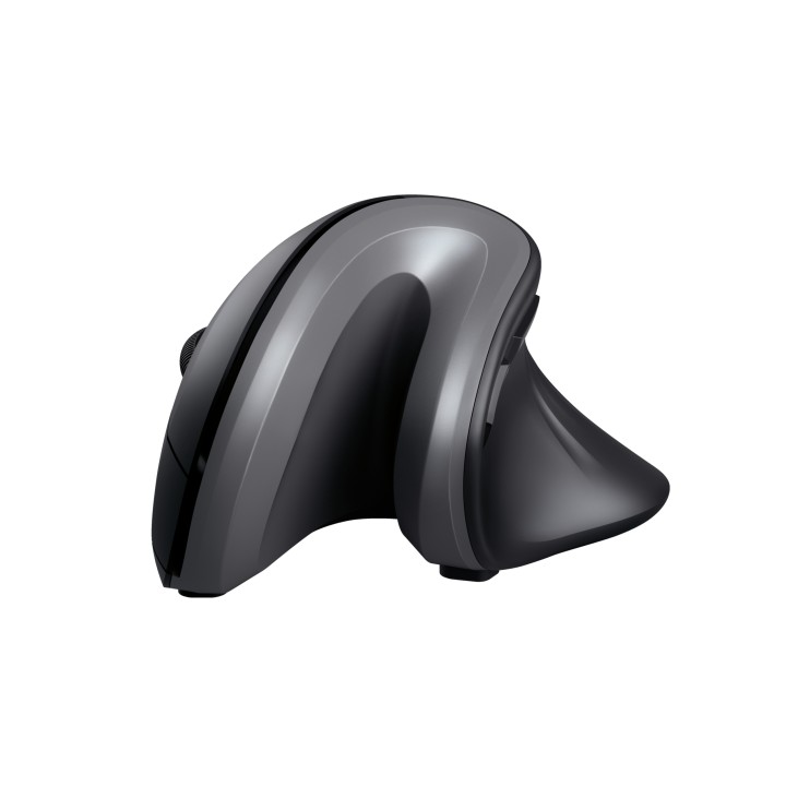 Ratón Vertical Trust Verro Ergonómico RF Negro (23507)