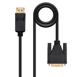 Nanocable DP/M a DVI/M 1m Negro (10.15.4501)